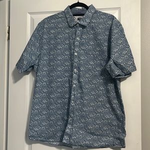 Van Huesen Floral Button Down -XL
